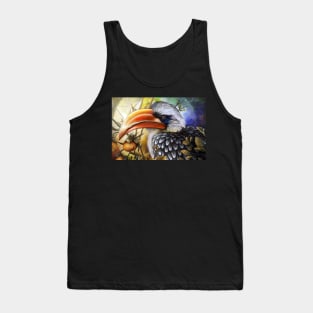 African Yellow Billed Hornbill Bird Tank Top